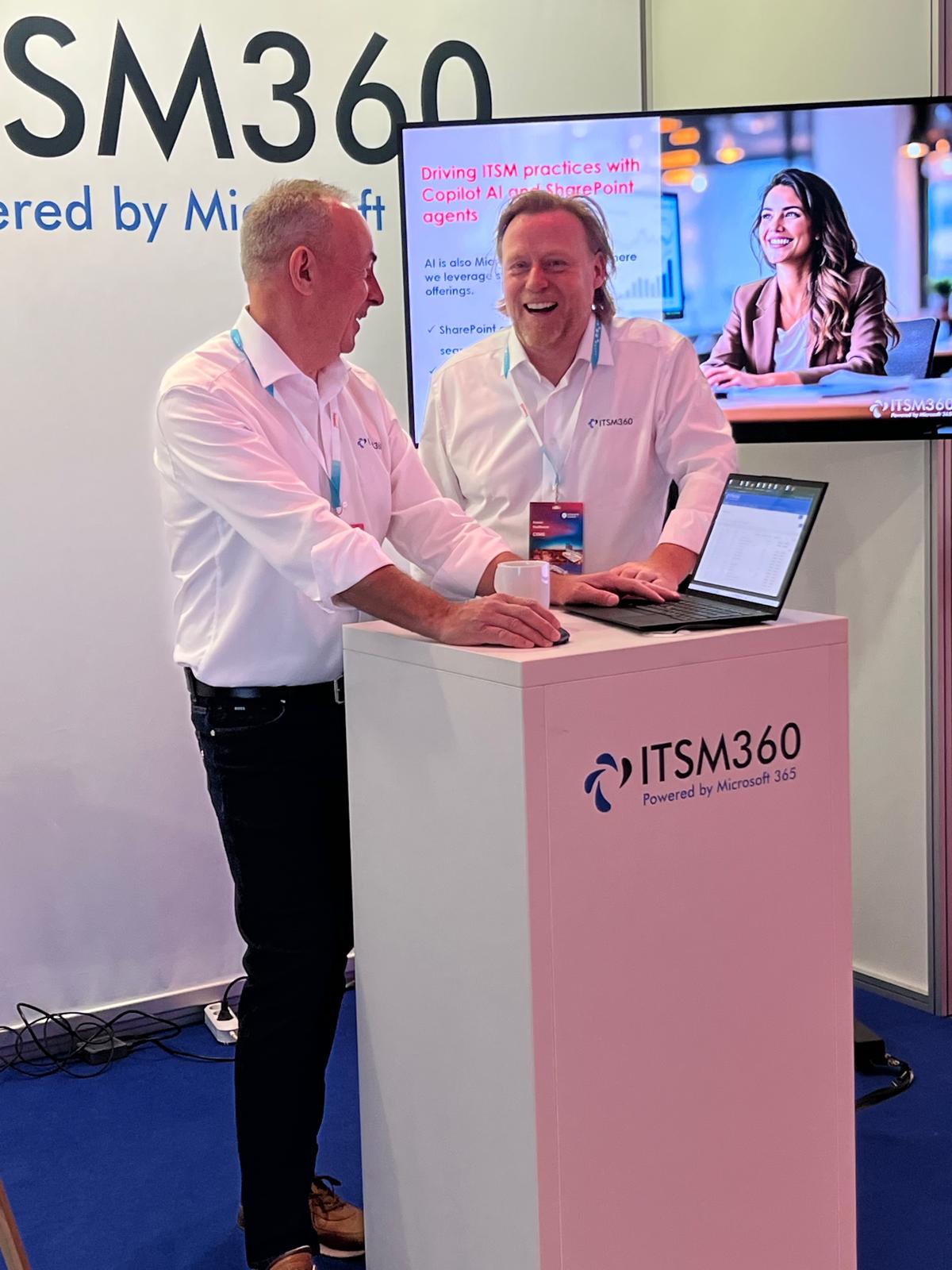 ITSM360 booth at Serview 2025